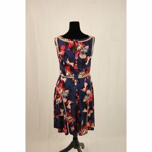 Adrianna Papell Sleeveless Print Dress